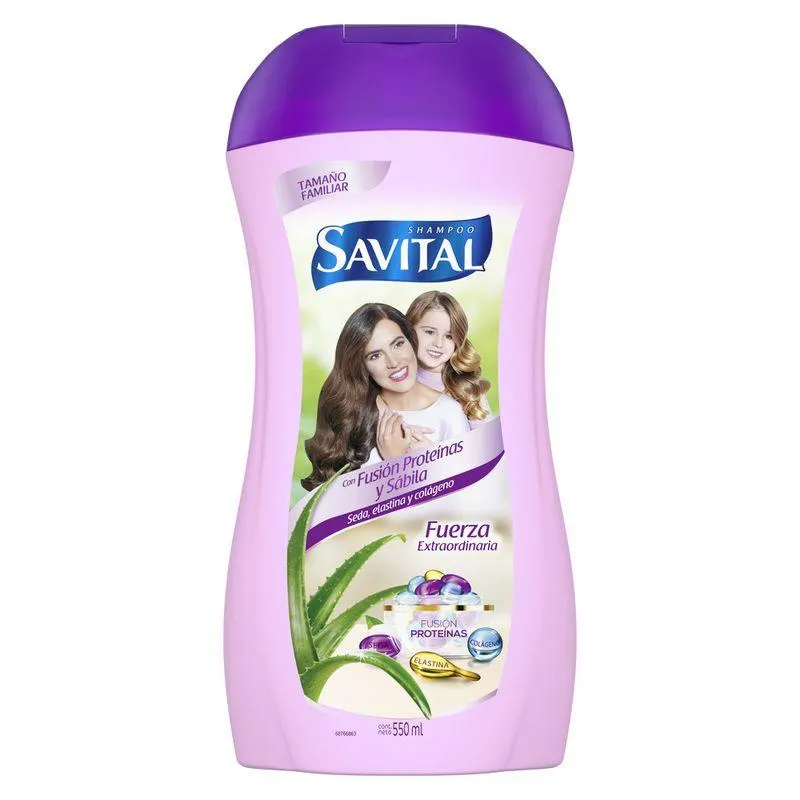 Shampoo Savital Sh Fusion Proteínas X550ml