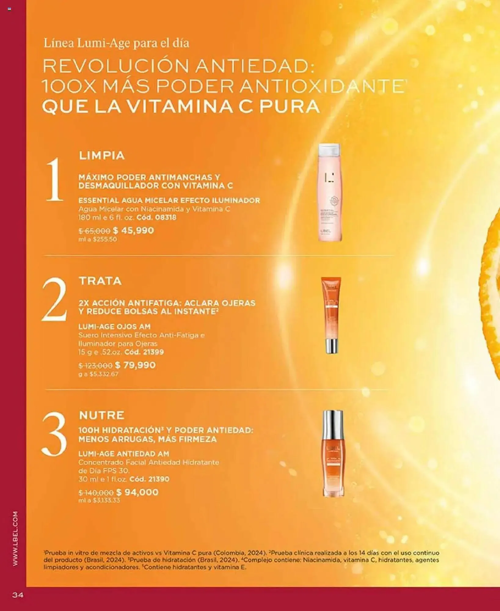 Catalogo de Catálogo L'bel 14 de octubre al 1 de diciembre 2025 - Pag 34