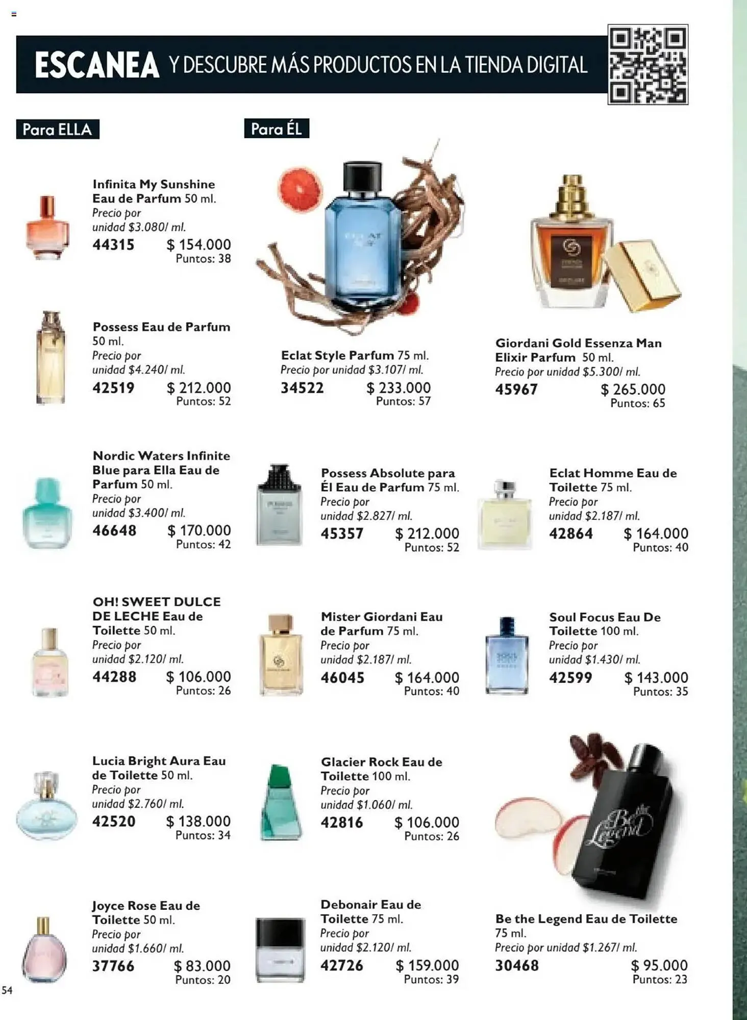 Catalogo de Catálogo Oriflame 12 de abril al 9 de mayo 2025 - Pag 54