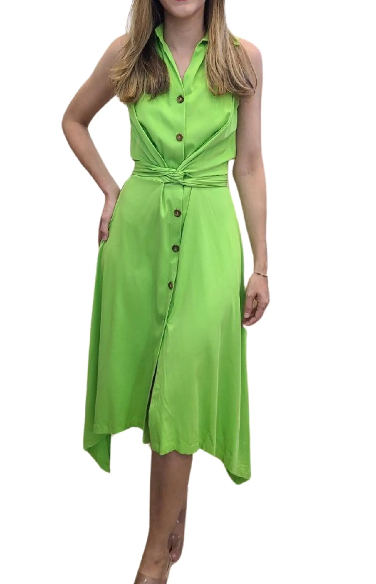 Vestido Chambray Corto