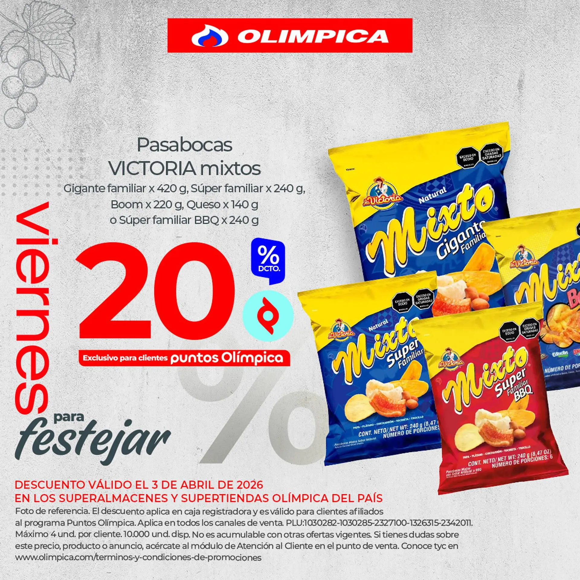 Catalogo de Catálogo Olímpica 3 de abril al 3 de abril 2026 - Pag 2