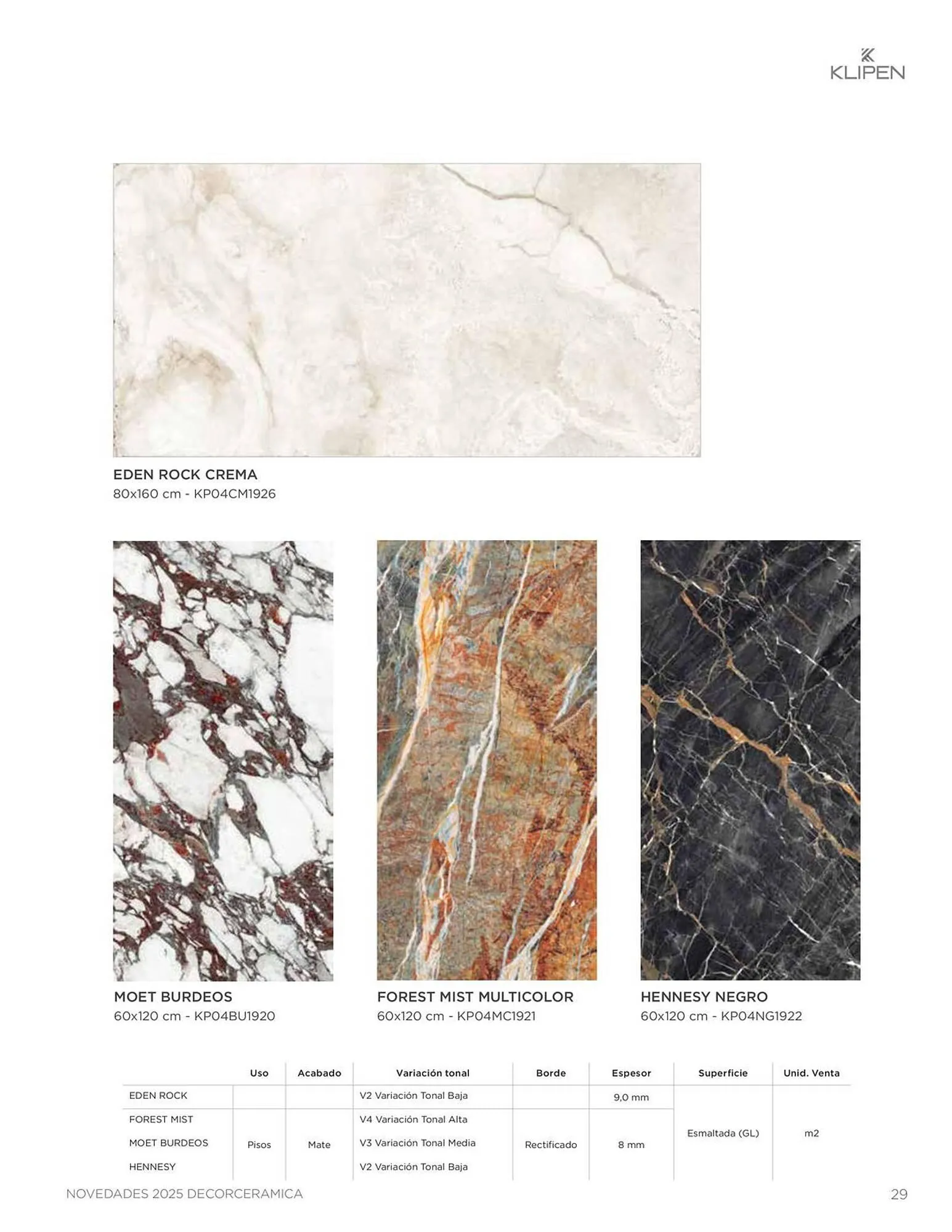 Catalogo de Catálogo Decorceramica 9 de diciembre al 31 de diciembre 2025 - Pag 29