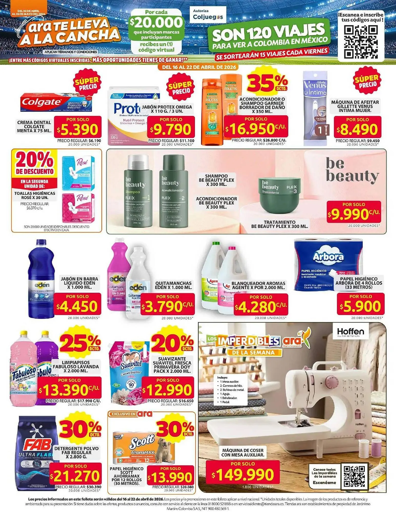 Catalogo de Catálogo Ara 16 de abril al 23 de abril 2026 - Pag 3