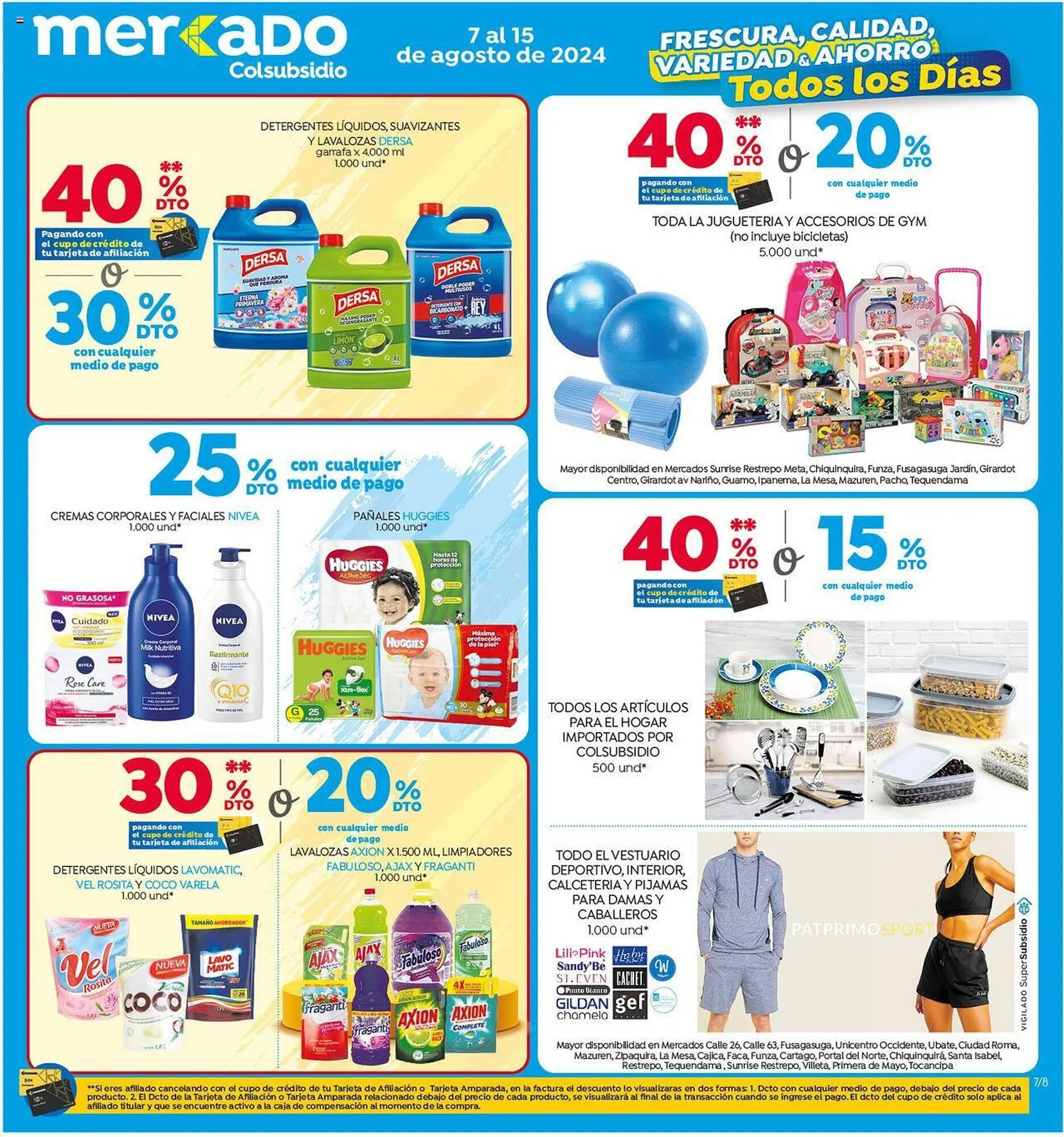 Catalogo de Catálogo Colsubsidio 7 de agosto al 15 de agosto 2024 - Pag 7
