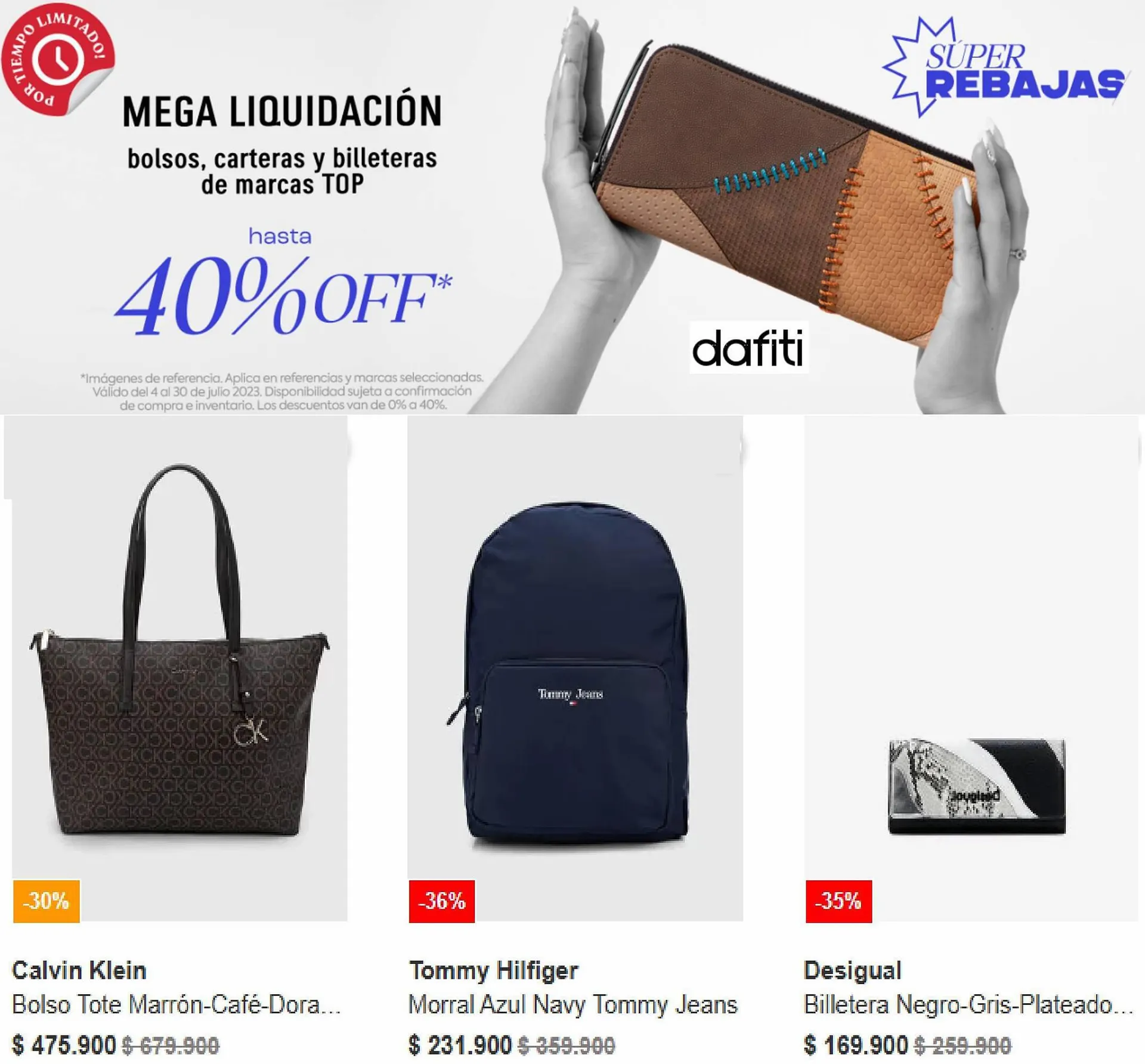 Catalogo de Catálogo Dafiti 9 de julio al 30 de julio 2023 - Pag 1