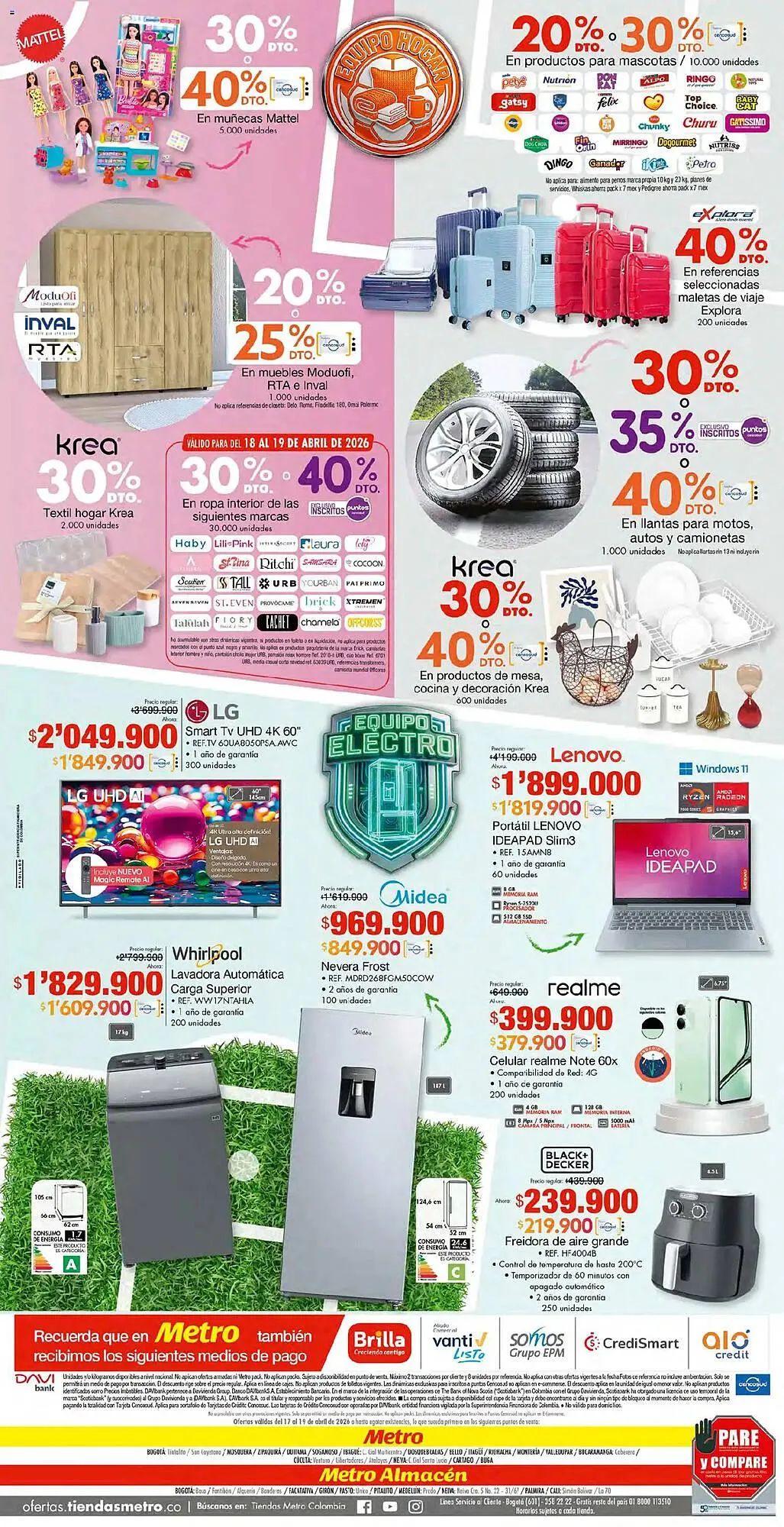 Catalogo de Catálogo Metro 17 de abril al 20 de abril 2026 - Pag 8