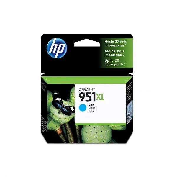 Cartucho de Tinta HP 951xl Cian Original (CN046AL)