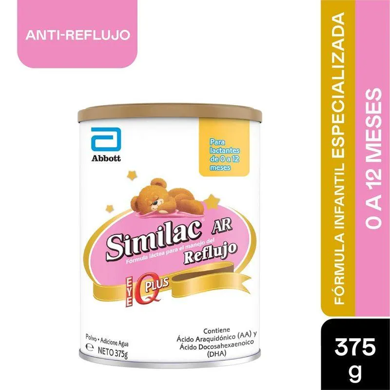 Formula Infantil Similac Ar Lata X 375 Gr