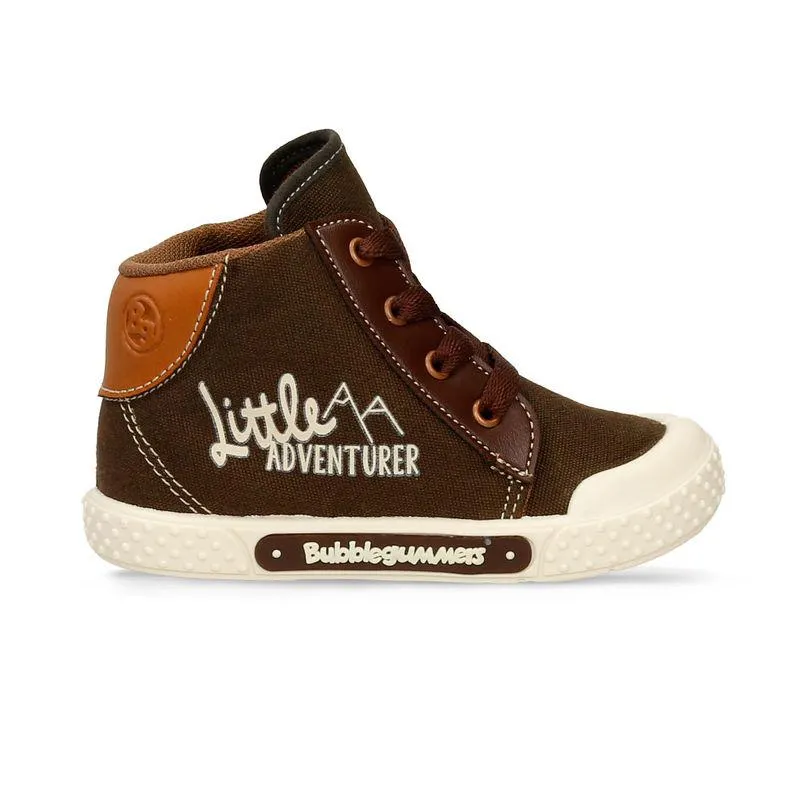 Tenis Casuales Café-Miel Bubblegummers Paisaje Niño