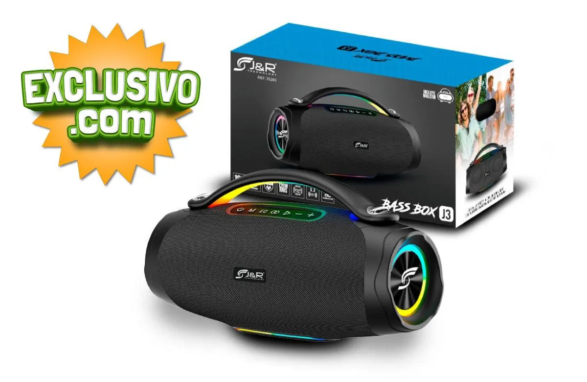 Parlante BASS BOX J&R J5280 120W RMS