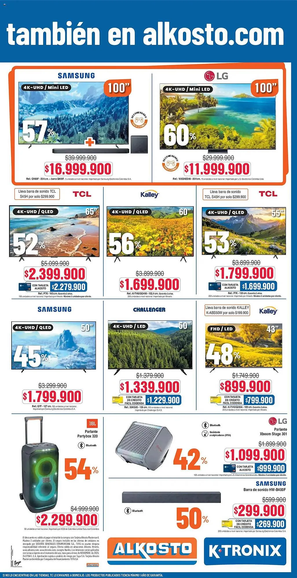 Catalogo de Catálogo Alkosto 15 de noviembre al 19 de noviembre 2025 - Pag 7