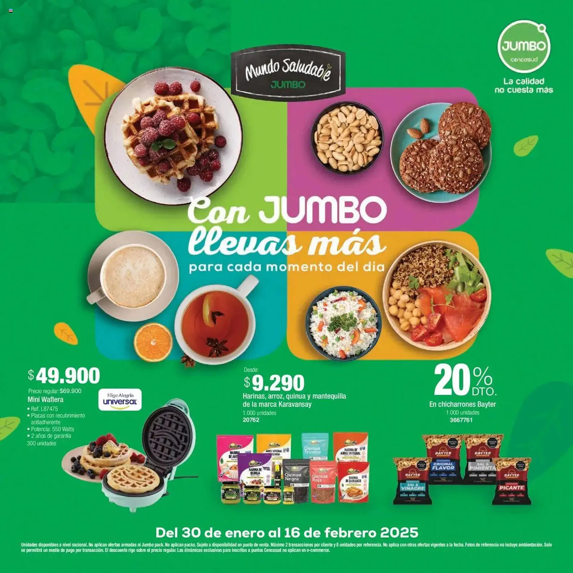 Catalogo de Catálogo Jumbo 30 de enero al 16 de febrero 2025 - Pag 1