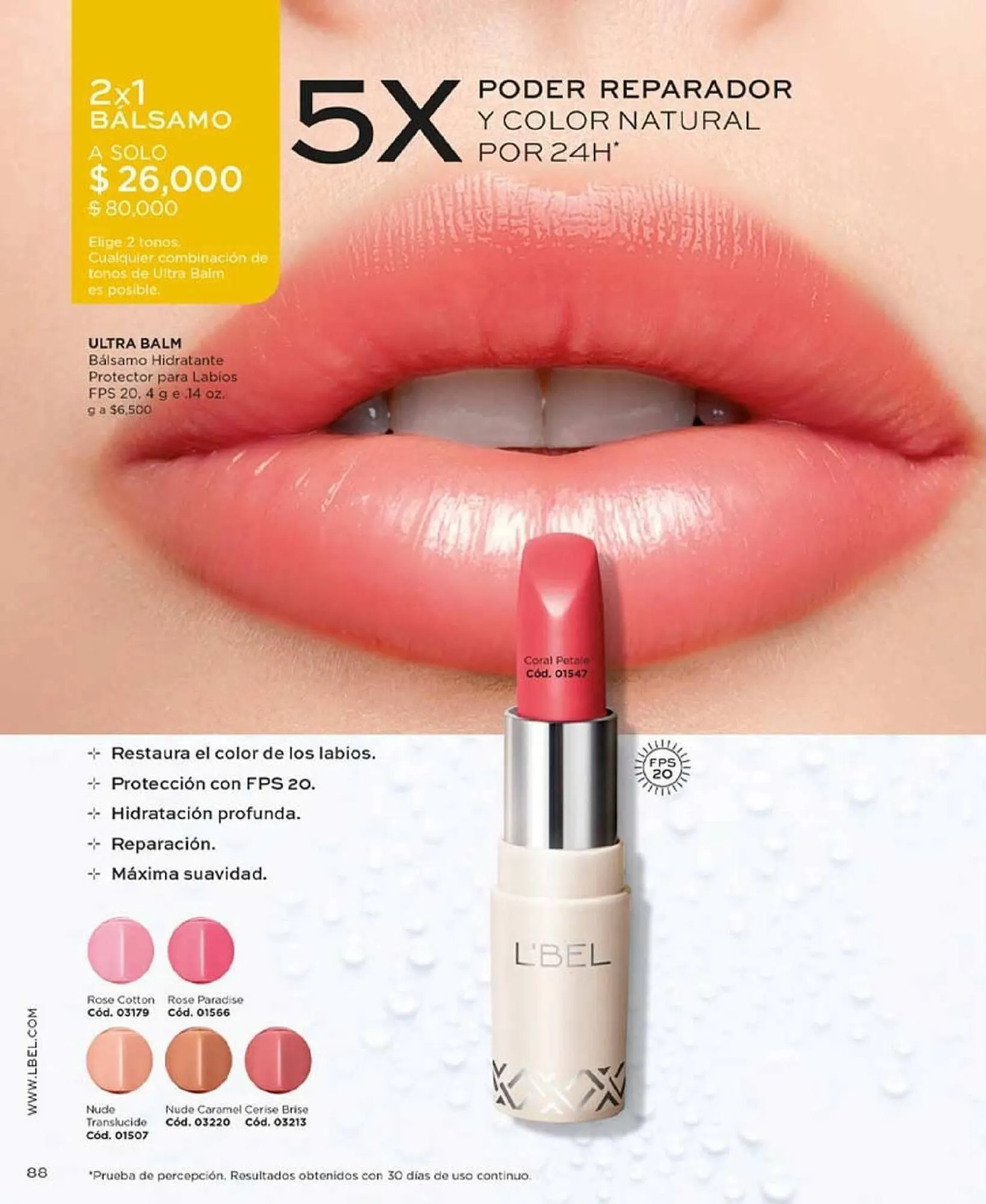 Catalogo de Catálogo L'bel 7 de mayo al 31 de mayo 2024 - Pag 86