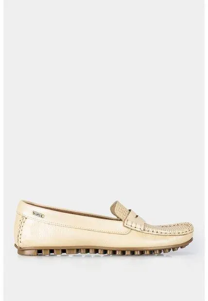 Mocasines Denver De Cuero Para Mujer Grabado Con Placa Mocasines Denver De Cuero Para Mujer Grabado Con Placa Dorado 39 Vélez