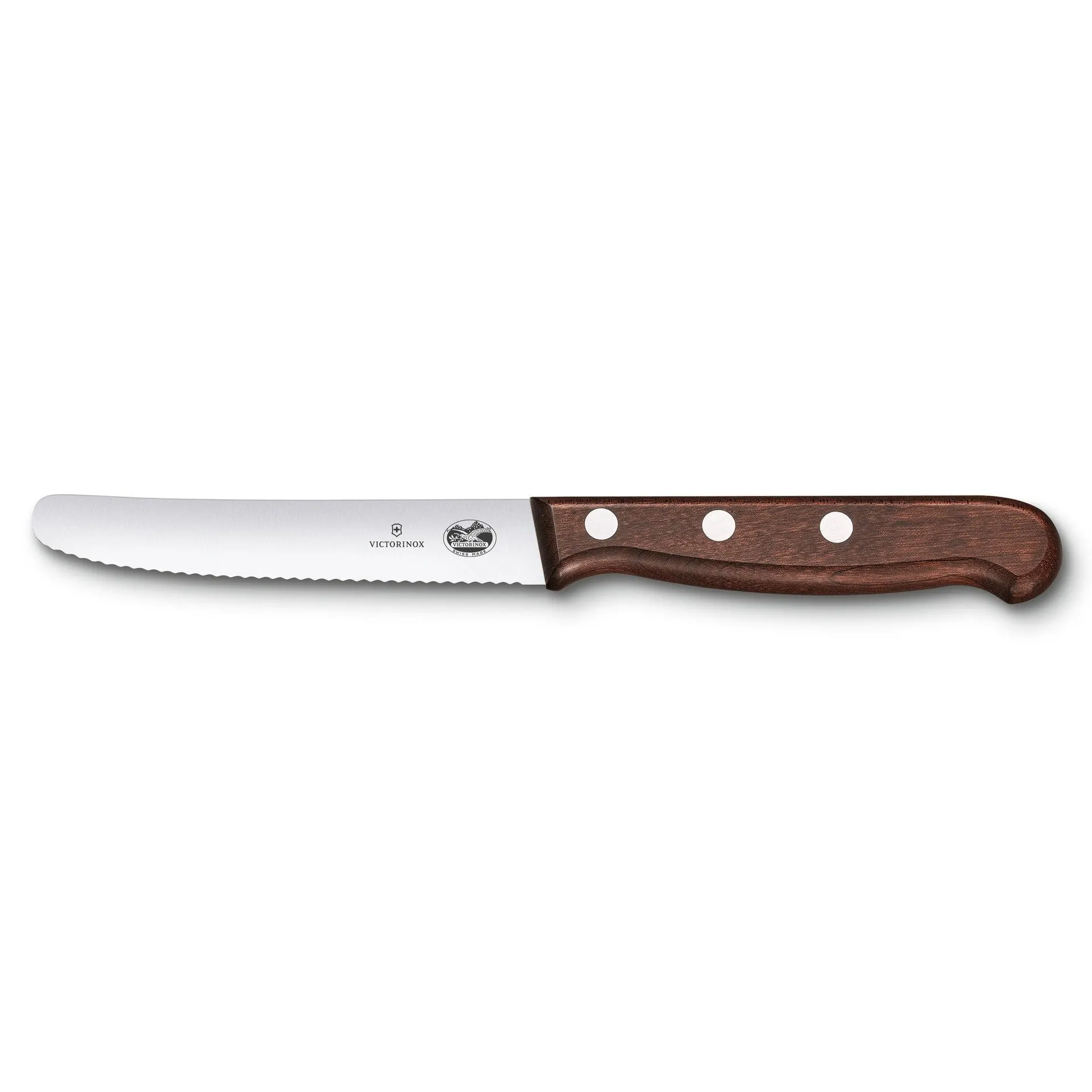 CUCHILLO DE SIERRA VICTORINOX PARA MESA Y TOMATE WOOD 5.0830.11G