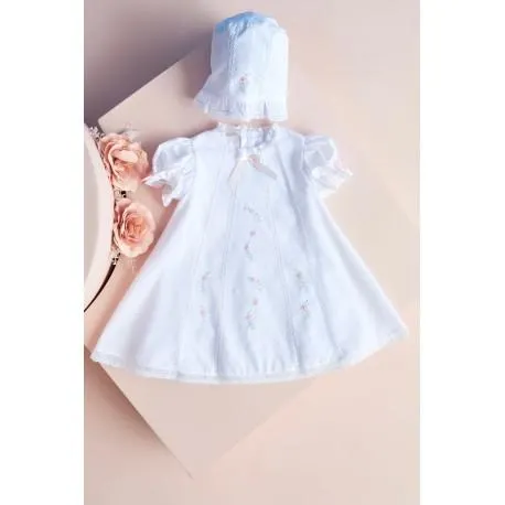 BORDINO VESTIDO REF 5773 BLANCO