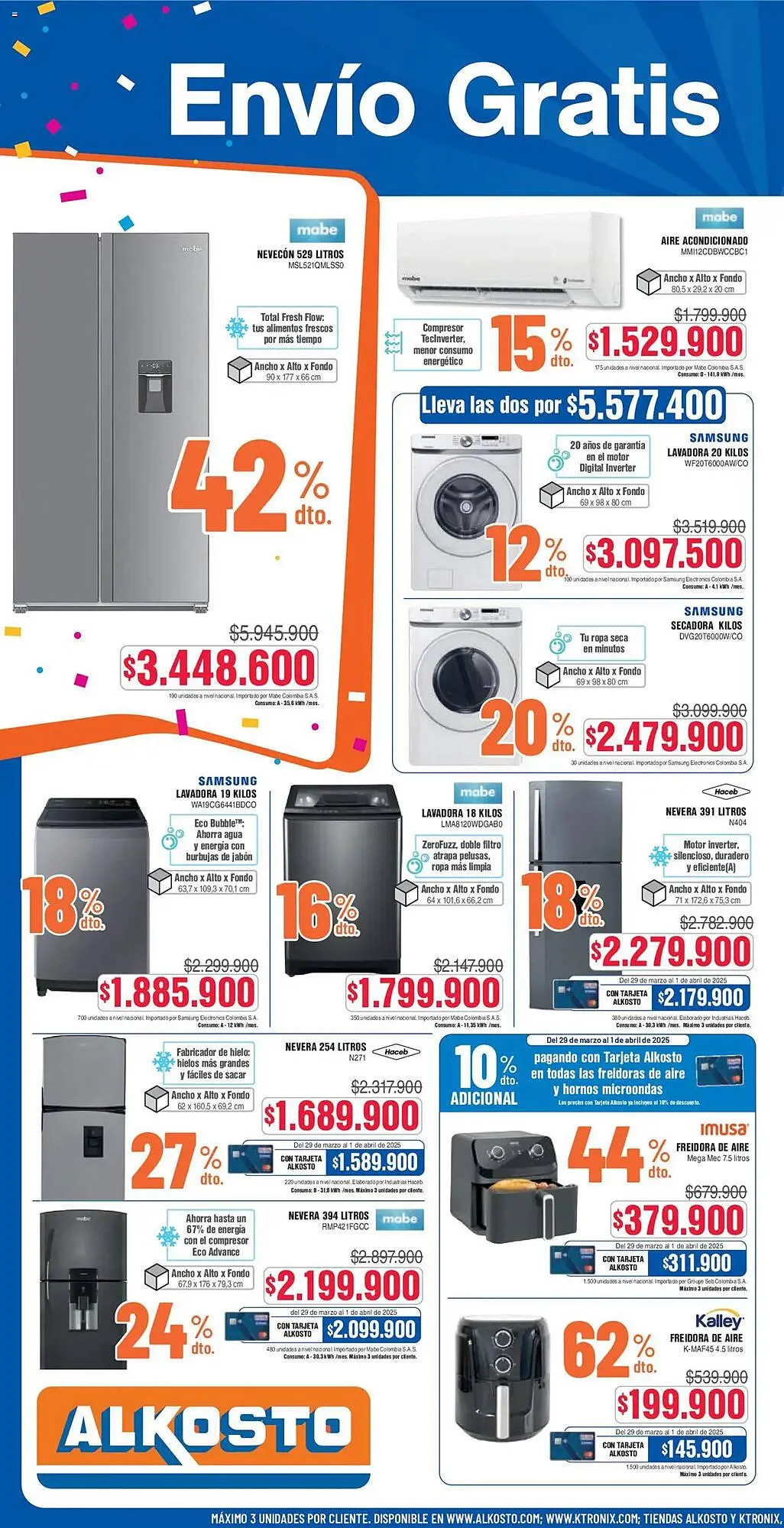 Catalogo de Catálogo Alkosto 29 de marzo al 4 de abril 2025 - Pag 8