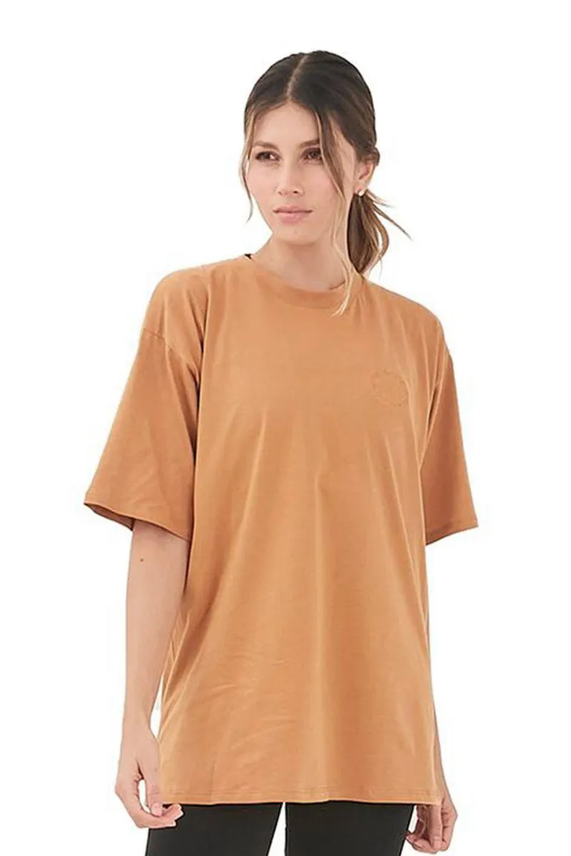 T-shirt Mostaza para mujer Cheryl