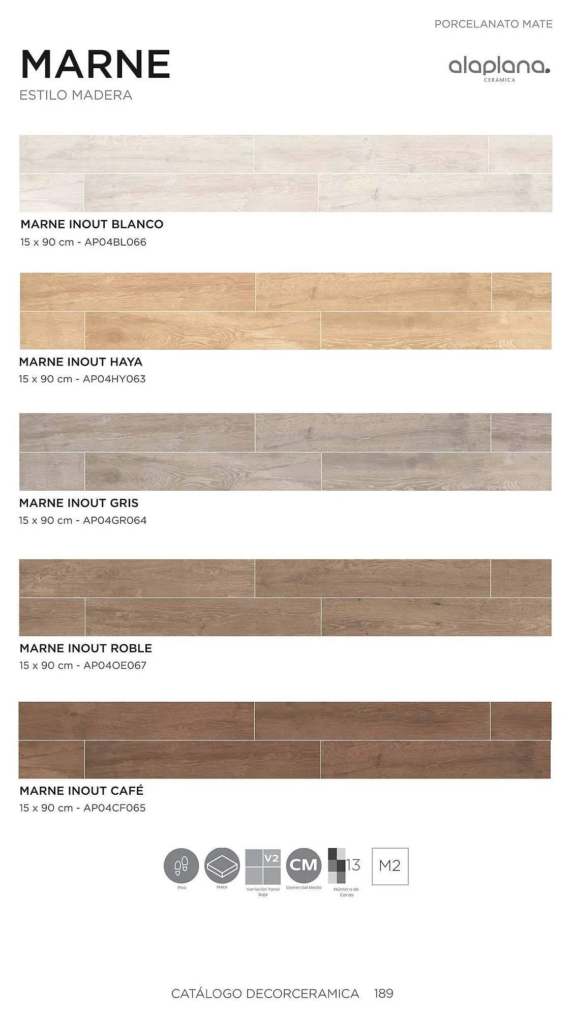 Catalogo de Catálogo Decorceramica 6 de noviembre al 6 de mayo 2025 - Pag 189