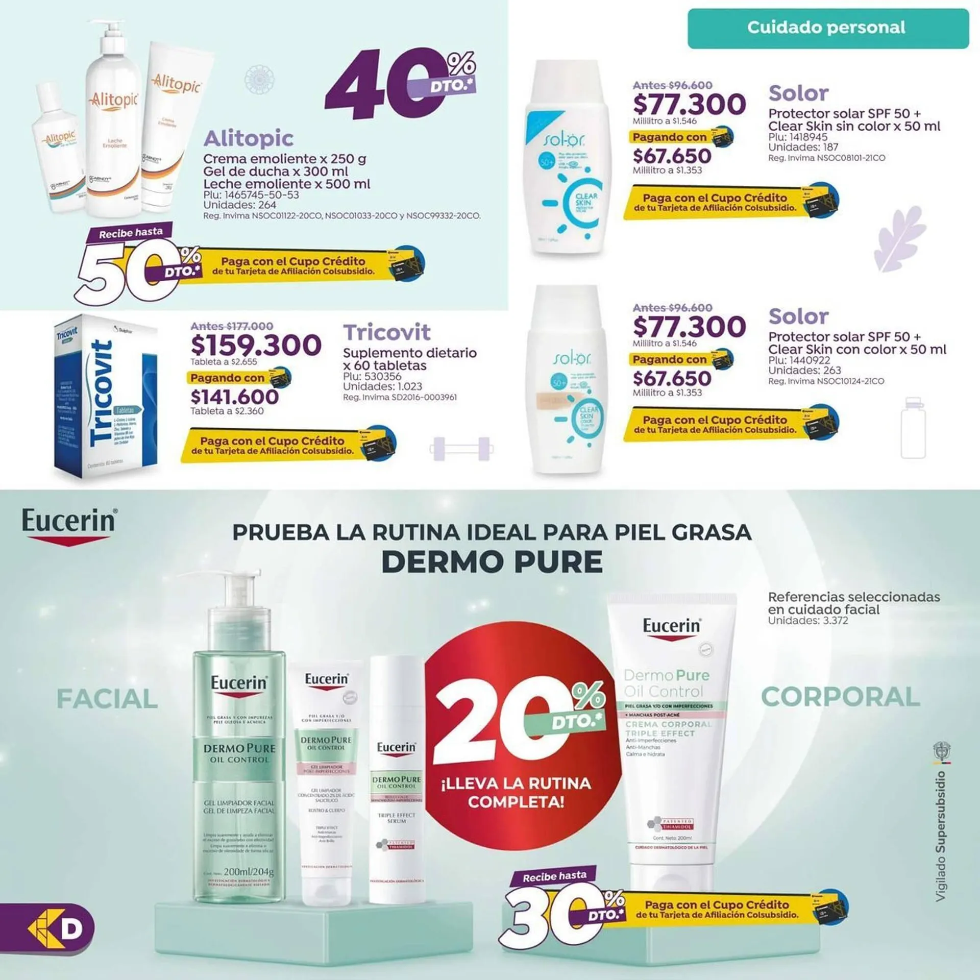 Catalogo de Catálogo Droguerías Colsubsidio 10 de noviembre al 30 de noviembre 2025 - Pag 3