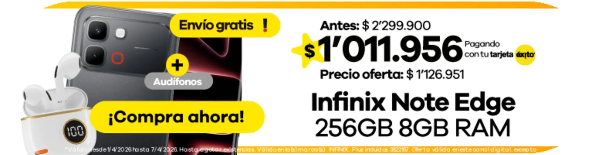 Catalogo de Catálogo Éxito 12 de abril al 18 de abril 2026 - Pag 8