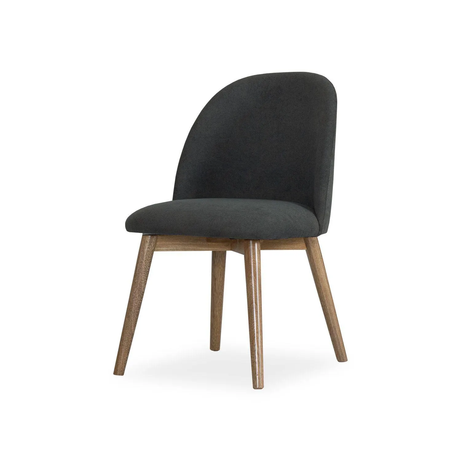 Poltrona Ali Microfibra Dorsey Plomo, Natural