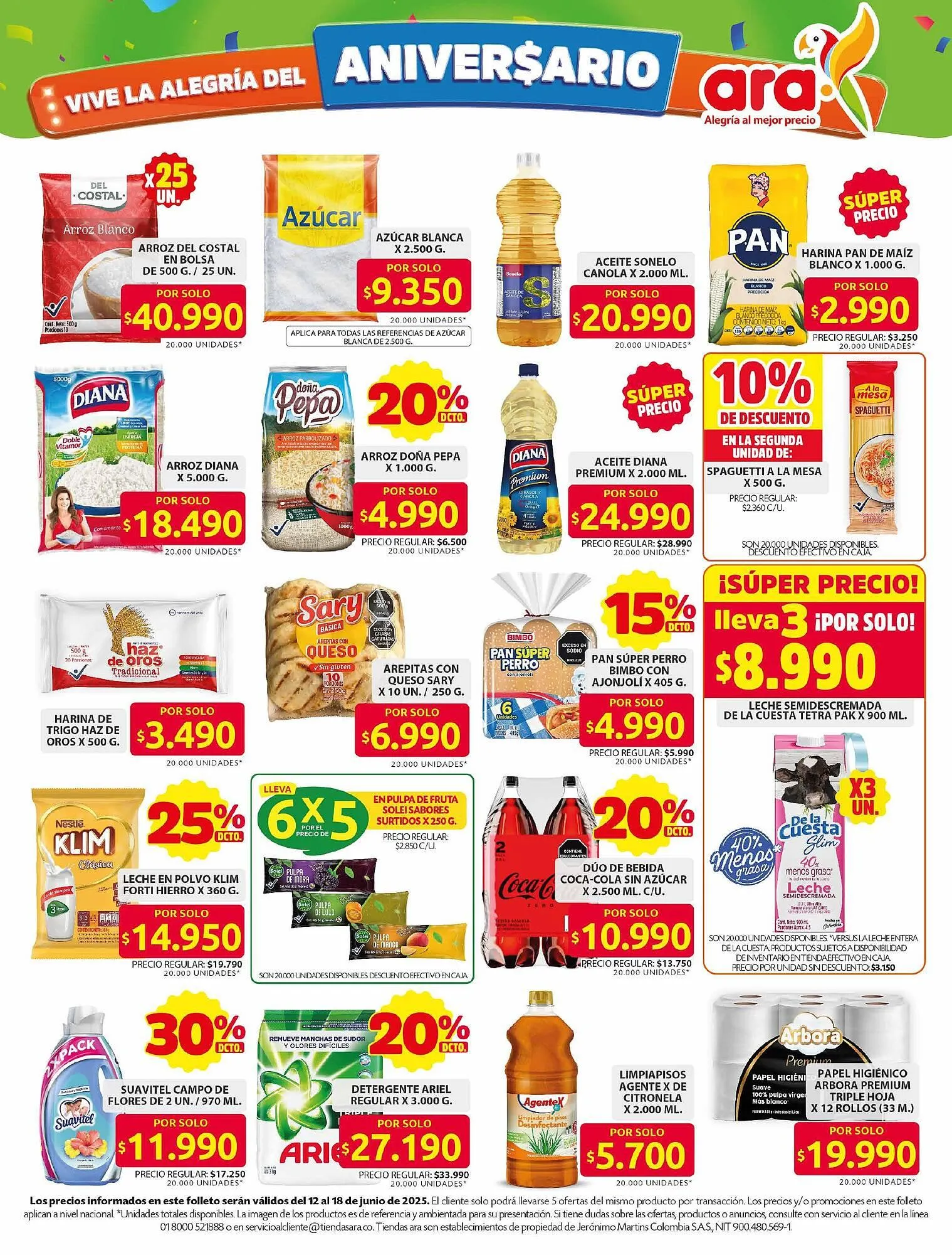 Catalogo de Catálogo Ara 12 de junio al 19 de junio 2025 - Pag 3