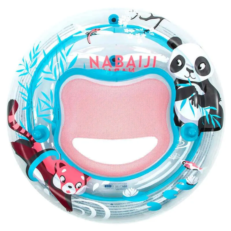Flotador Piscina Bebé Plataforma Iniciación Acuática Tinoa Estampados Pandas