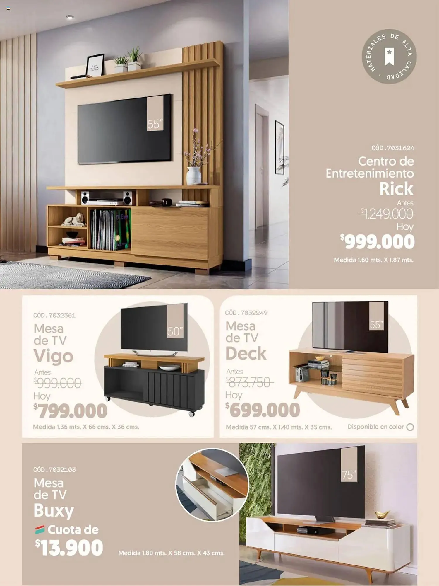 Catalogo de Catálogo Muebles Jamar 19 de junio al 31 de julio 2025 - Pag 4