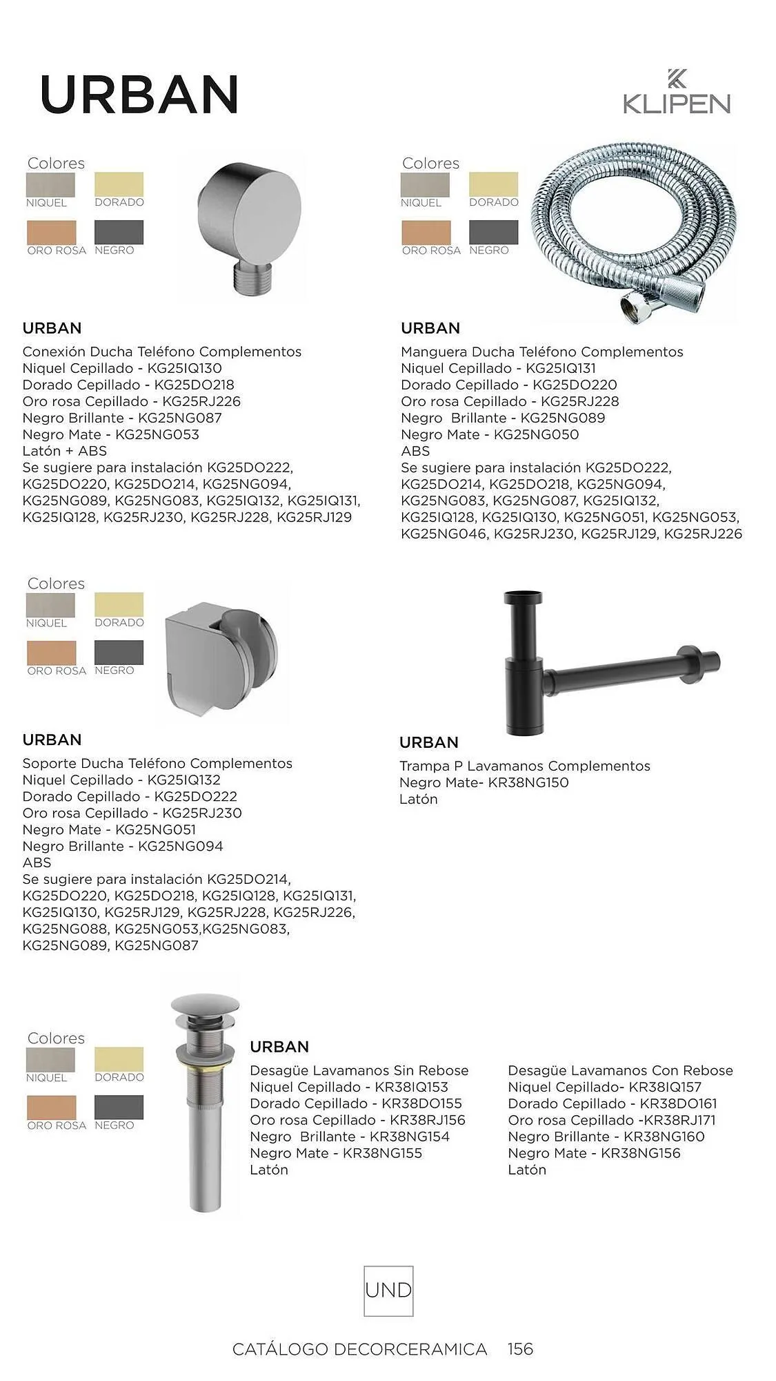 Catalogo de Catálogo Decorceramica 6 de noviembre al 6 de mayo 2025 - Pag 156