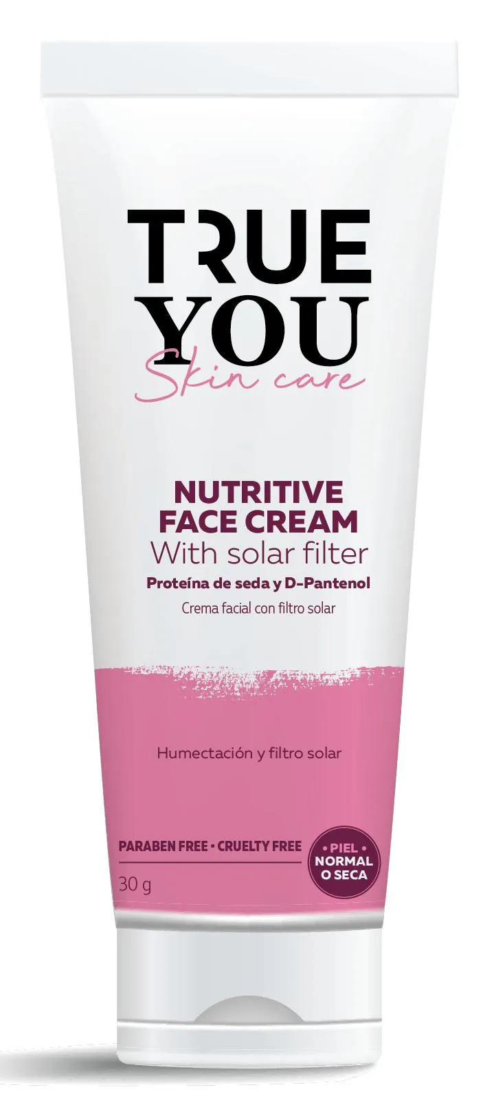 Crema Facial True You Rosa 30g