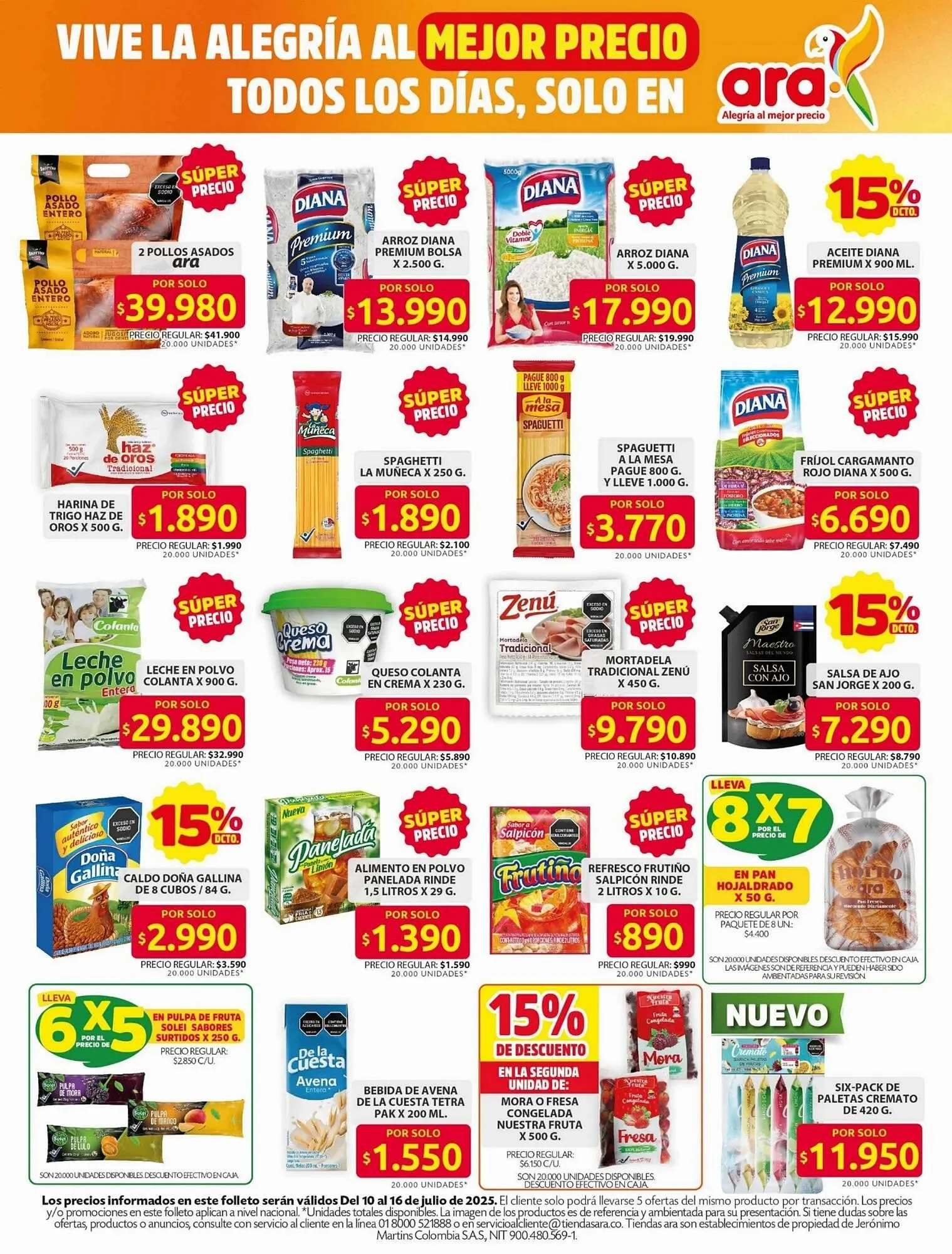 Catalogo de Catálogo Ara 10 de julio al 17 de julio 2025 - Pag 2