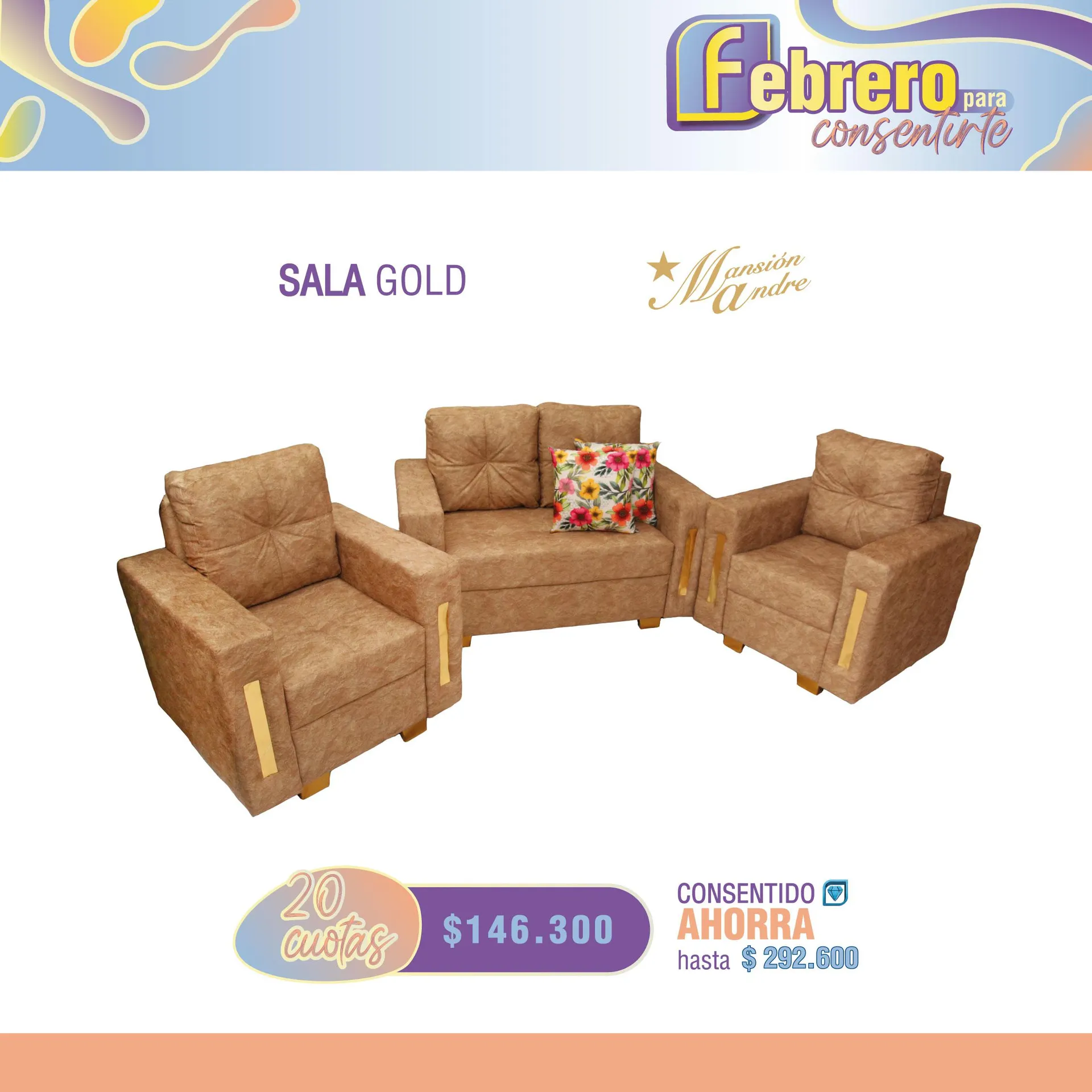 SALA GOLD MANSIÓN ANDRE