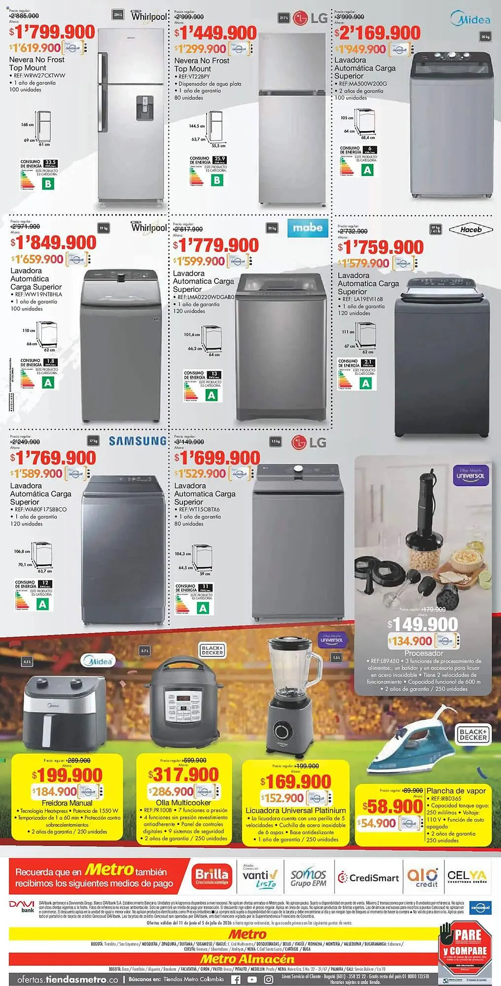 Catalogo de Catálogo Metro 11 de junio al 6 de julio 2026 - Pag 24