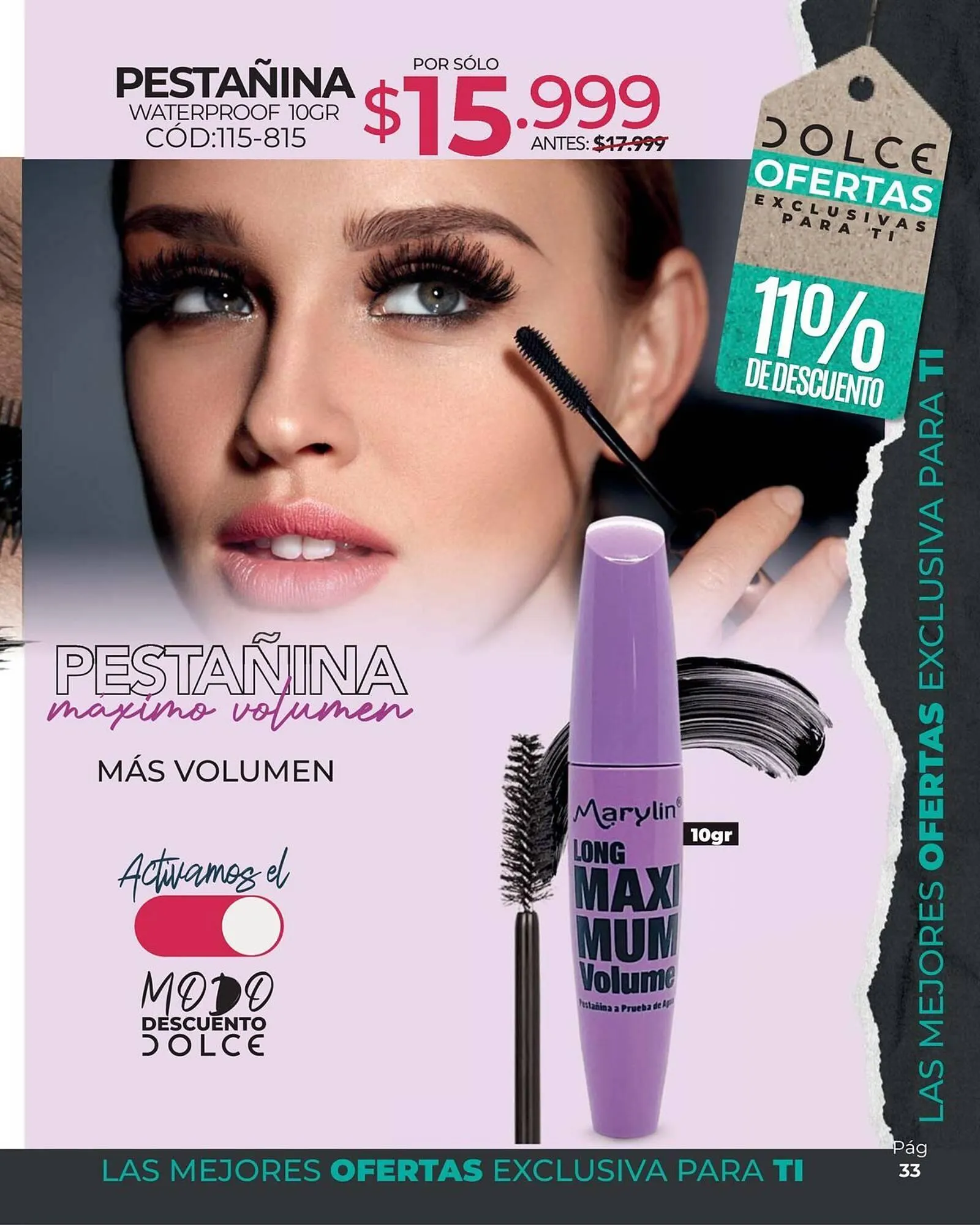 Catalogo de Catálogo Dolce Catálogos 1 de octubre al 31 de octubre 2025 - Pag 33