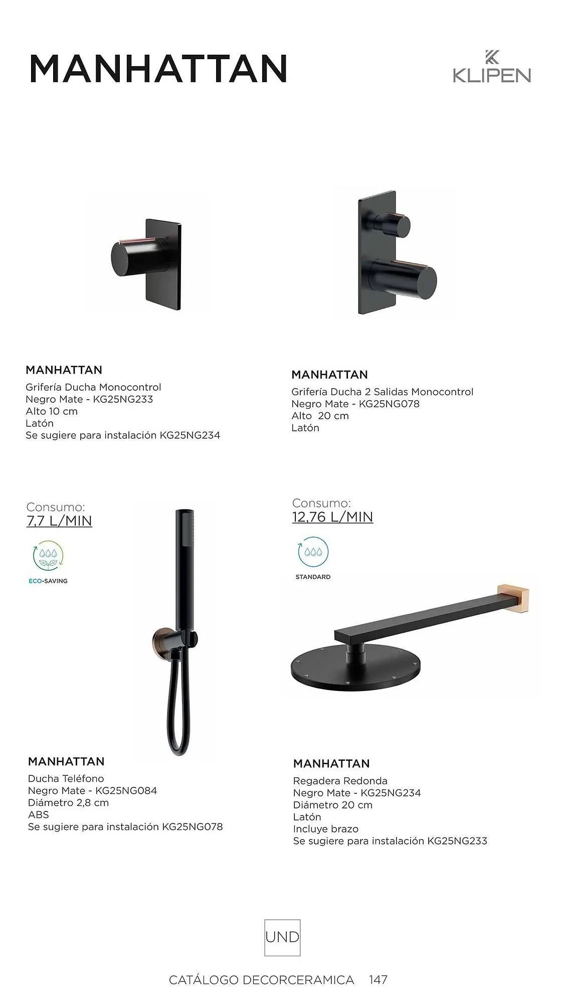 Catalogo de Catálogo Decorceramica 6 de noviembre al 6 de mayo 2025 - Pag 147