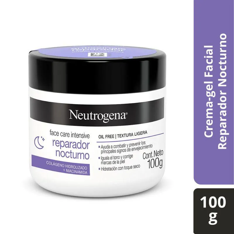Neutrogena Crema Reparador Nocturno Tarro X 100 Gr