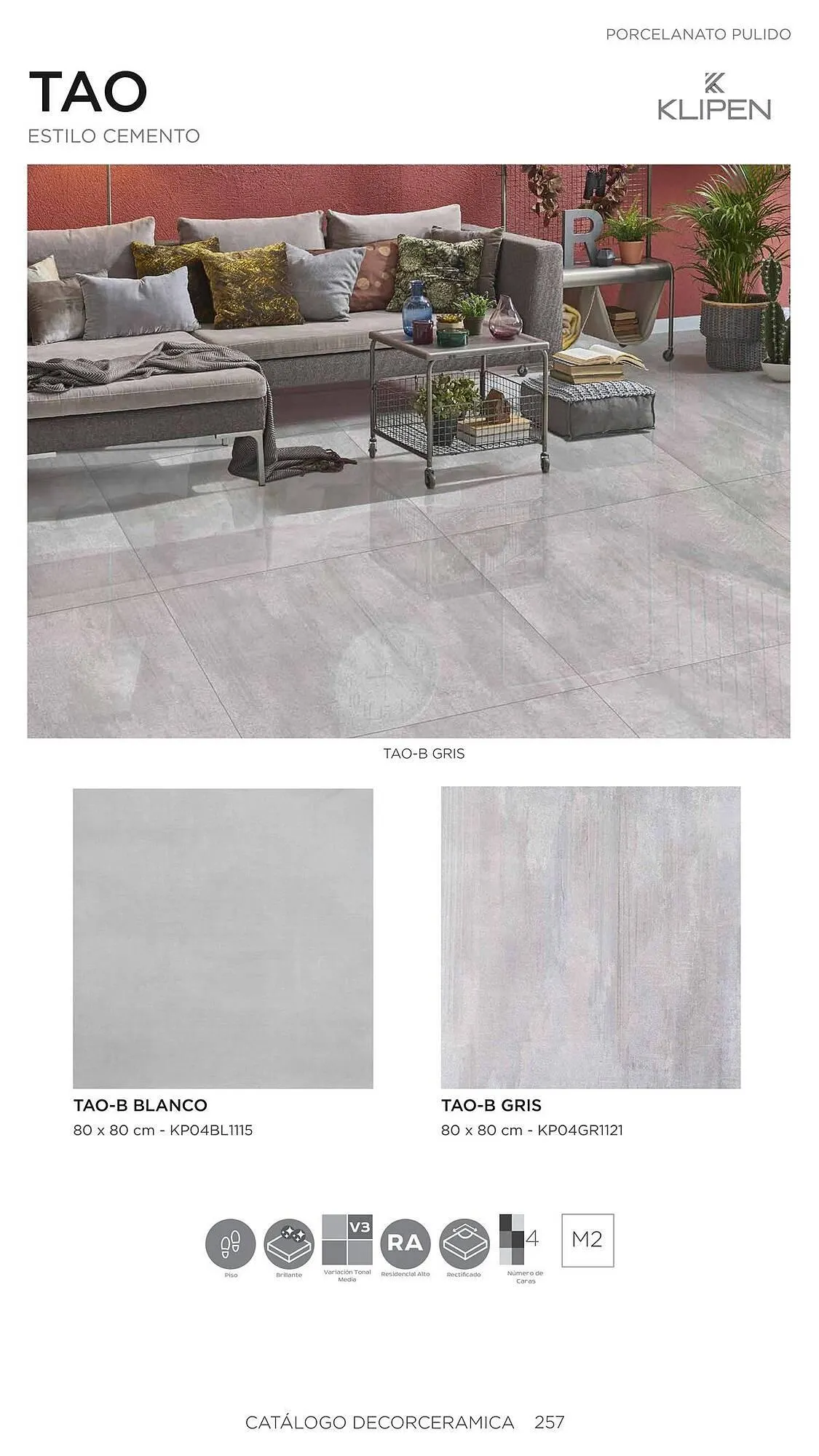 Catalogo de Catálogo Decorceramica 6 de noviembre al 6 de mayo 2025 - Pag 257