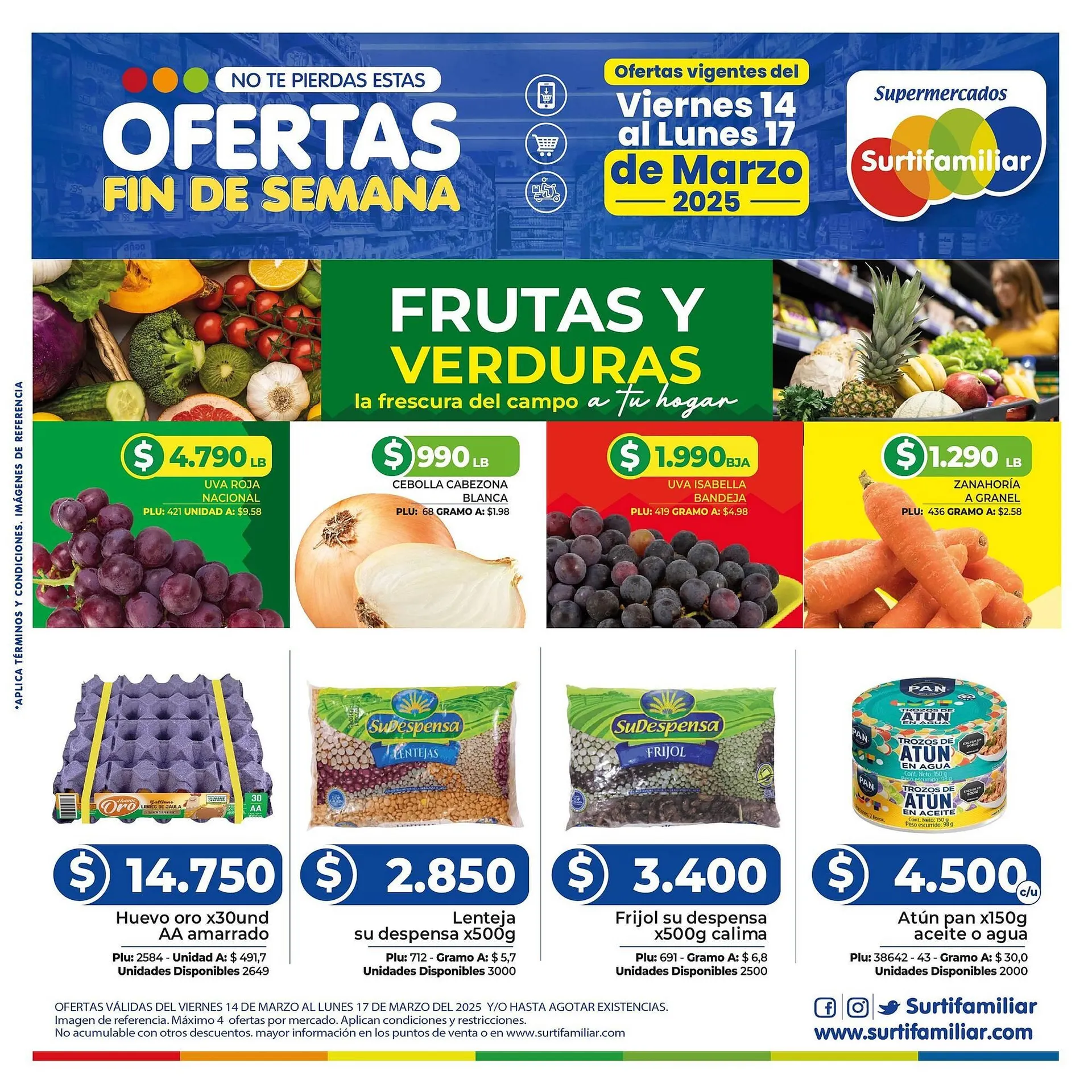 Catalogo de Catálogo Surtifamiliar 13 de marzo al 17 de marzo 2025 - Pag 2