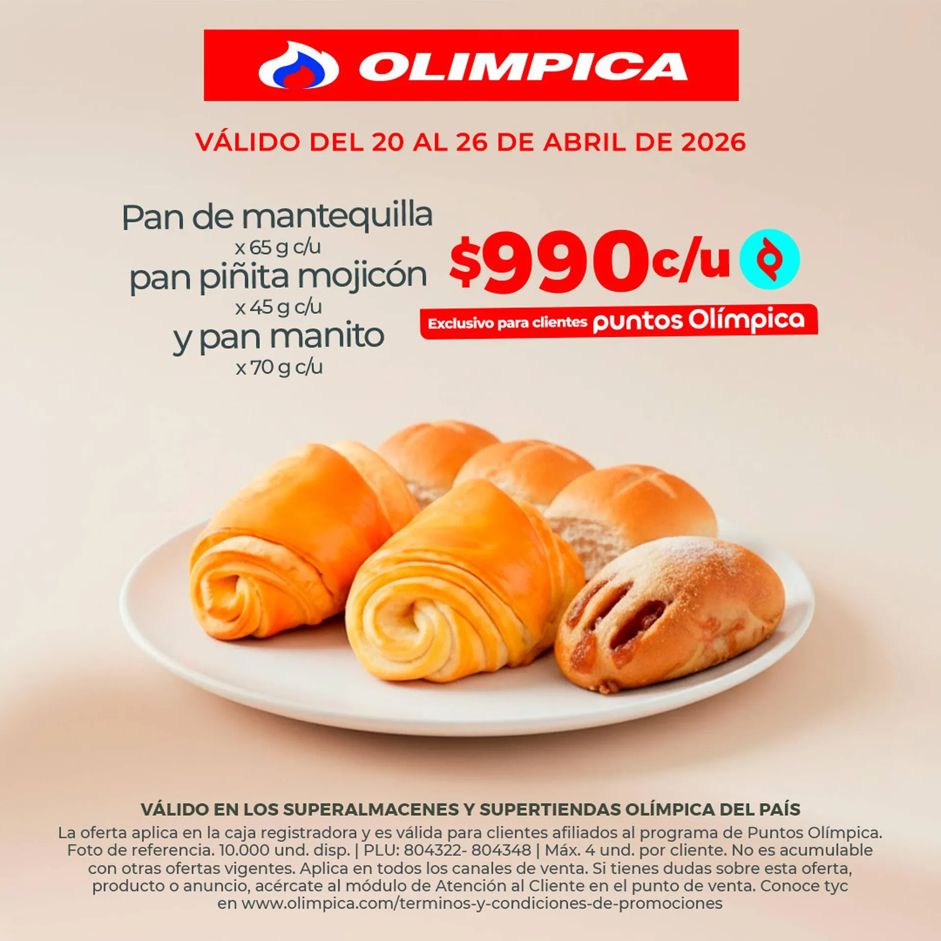 Catalogo de Catálogo Olímpica 20 de abril al 26 de abril 2026 - Pag 2