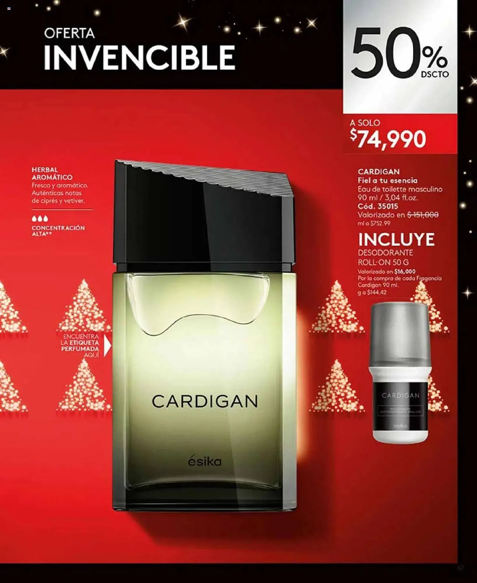 Catalogo de Catálogo Ésika 14 de octubre al 31 de diciembre 2025 - Pag 47