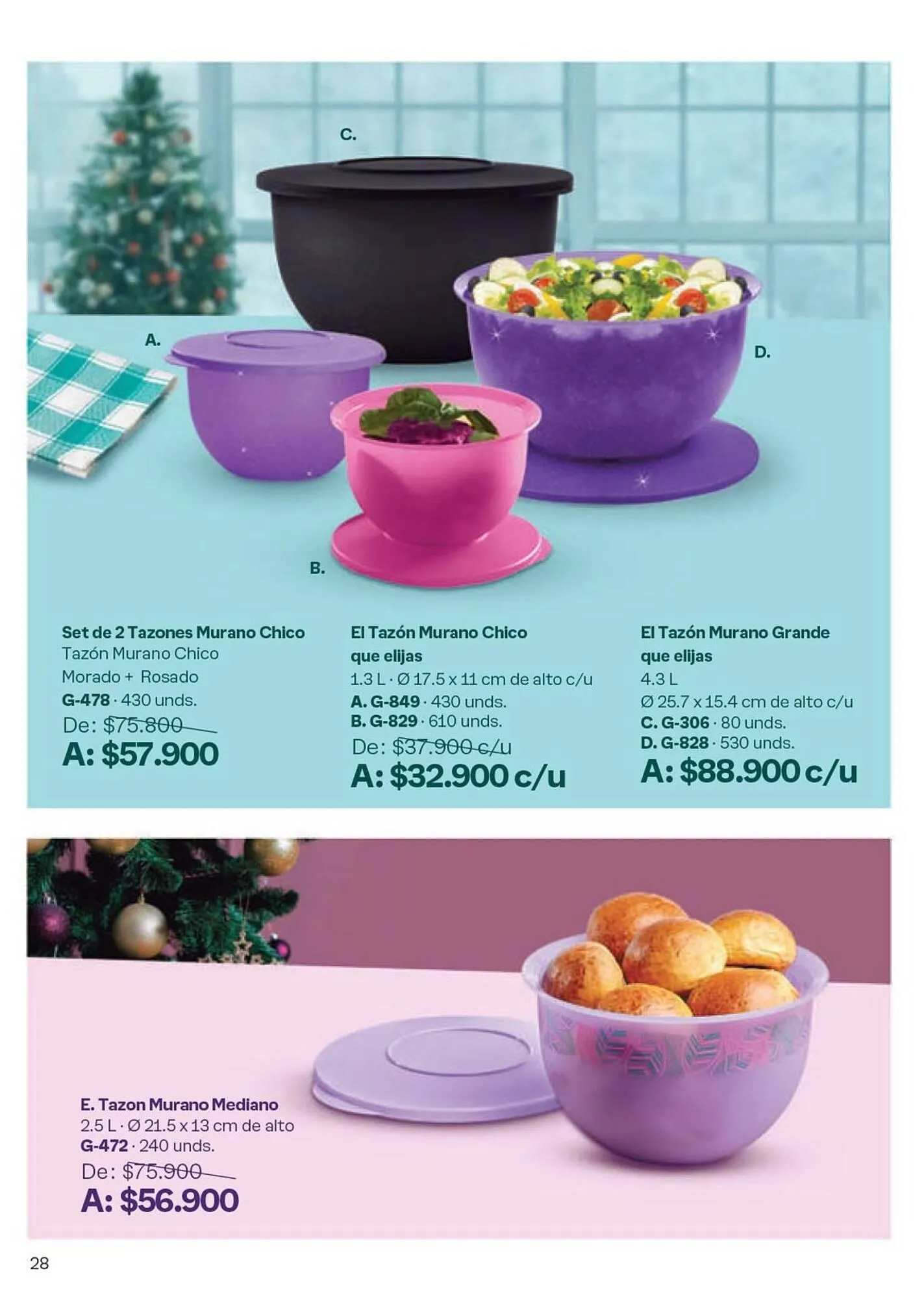 Catalogo de Catálogo Tupperware 19 de noviembre al 31 de diciembre 2024 - Pag 28