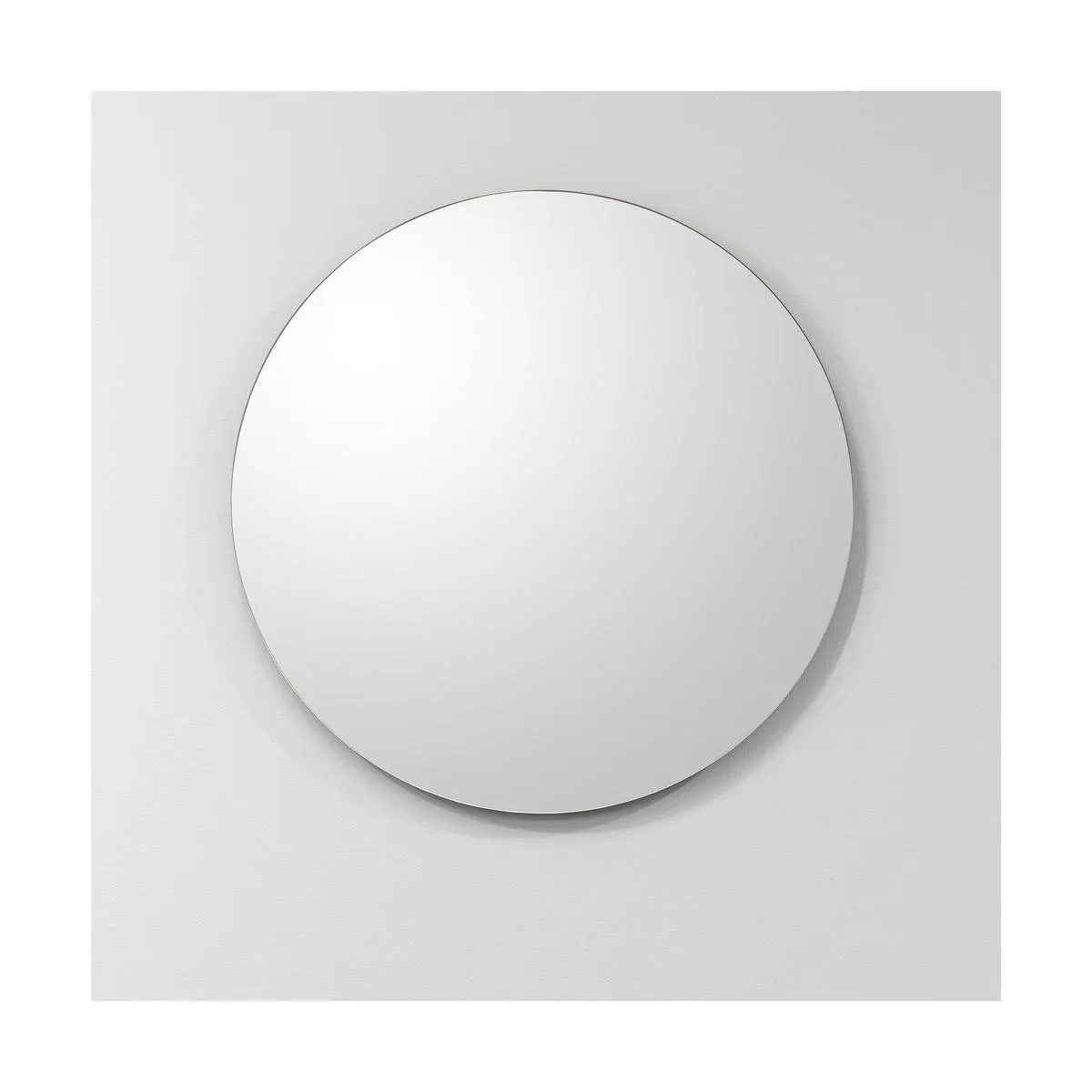 Espejo Claro Redondo Flotado