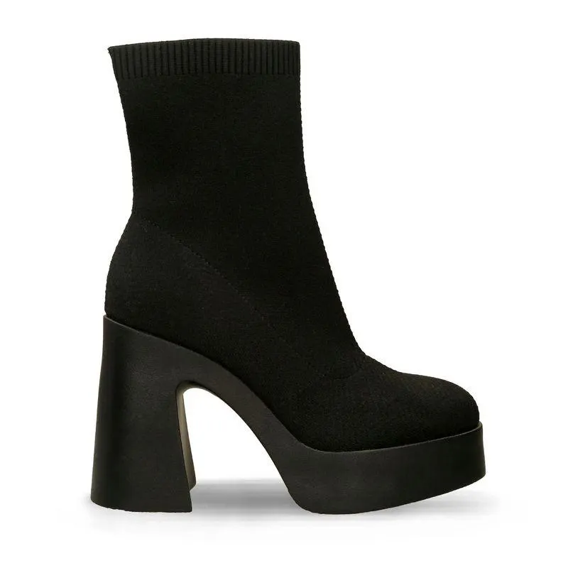 Botines Negro Bata Igino Wolfi Mujer