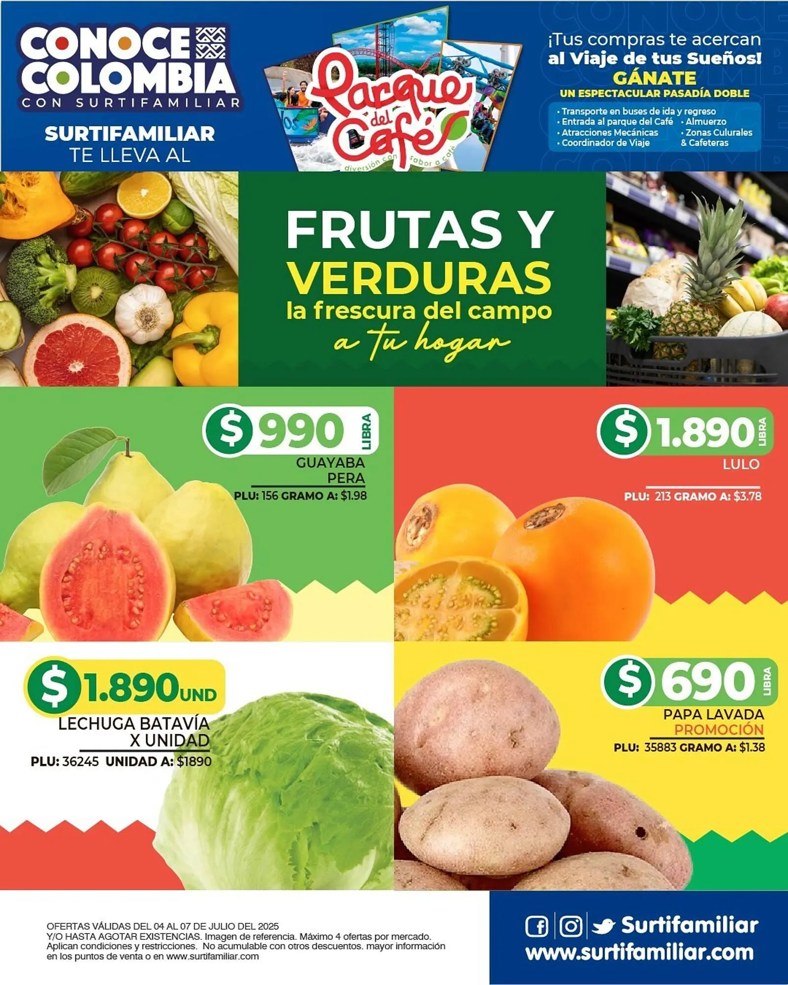 Catalogo de Catálogo Surtifamiliar 4 de julio al 7 de julio 2025 - Pag 2