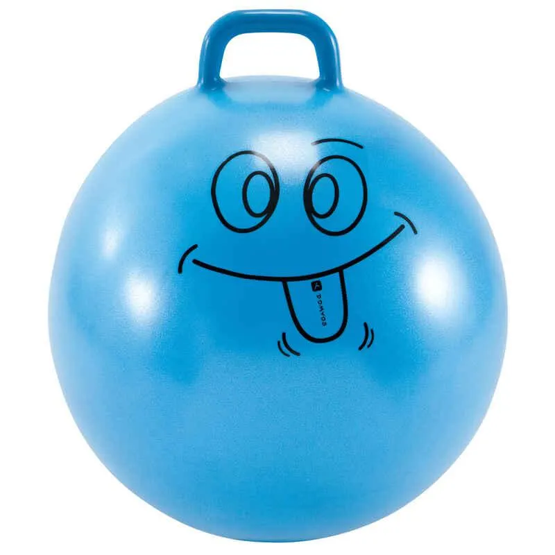 Balón Saltador Gimnasia Infantil Resist Azul 60 cm