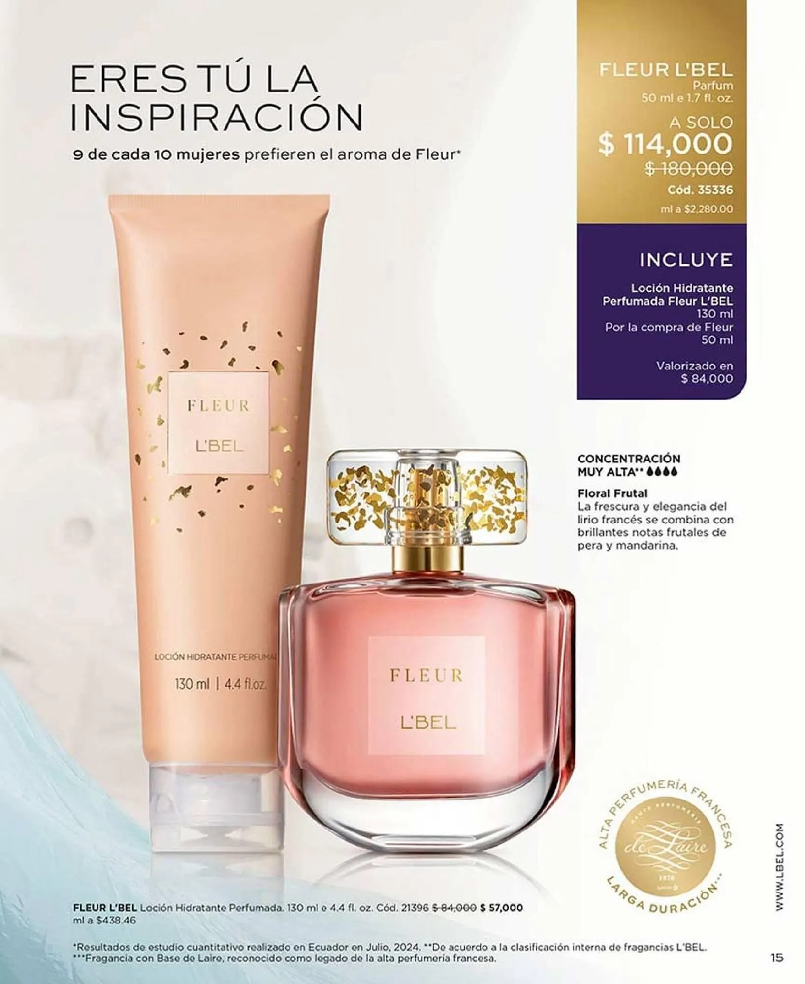 Catalogo de Catálogo L'bel 25 de marzo al 30 de abril 2025 - Pag 15