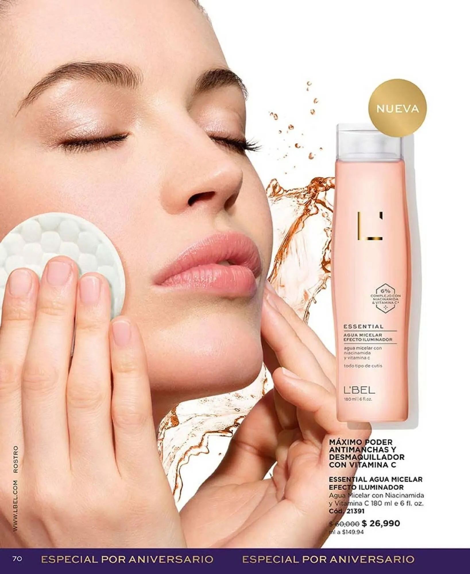 Catalogo de Catálogo L'bel 25 de marzo al 30 de abril 2025 - Pag 70