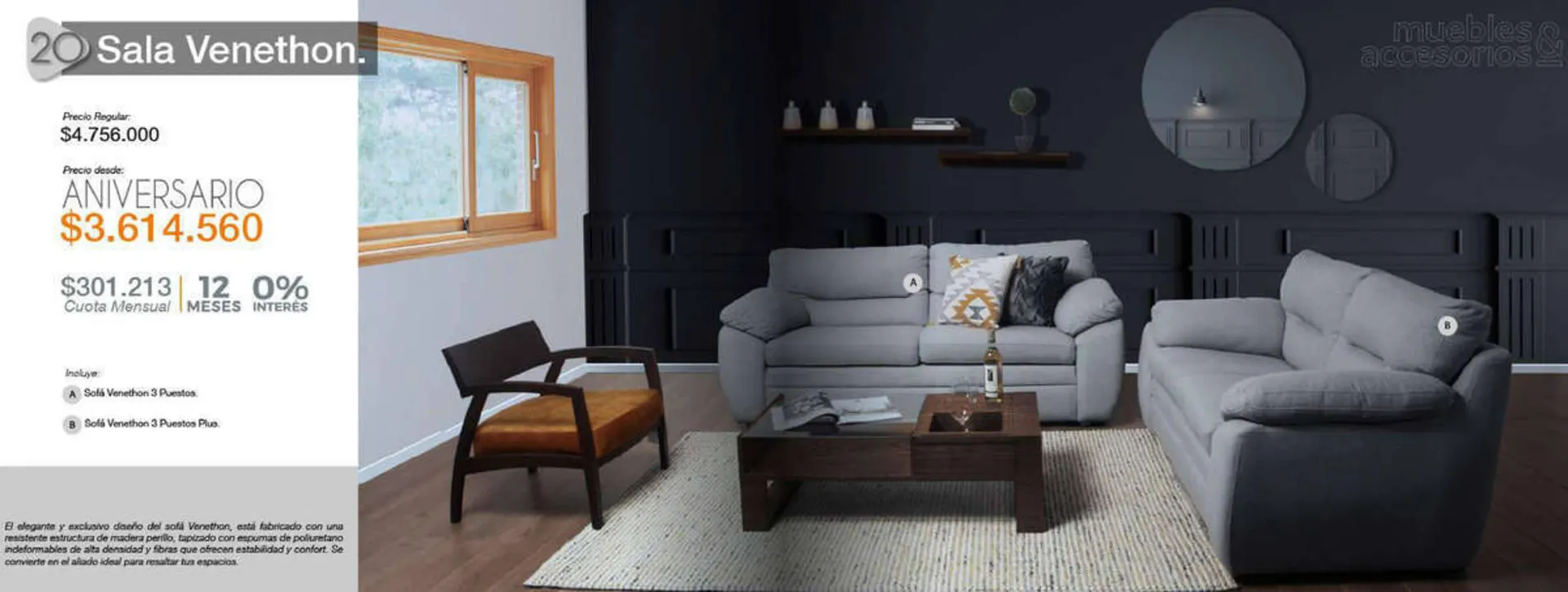 Catalogo de Catálogo Muebles & Accesorios 19 de junio al 2 de agosto 2023 - Pag 4