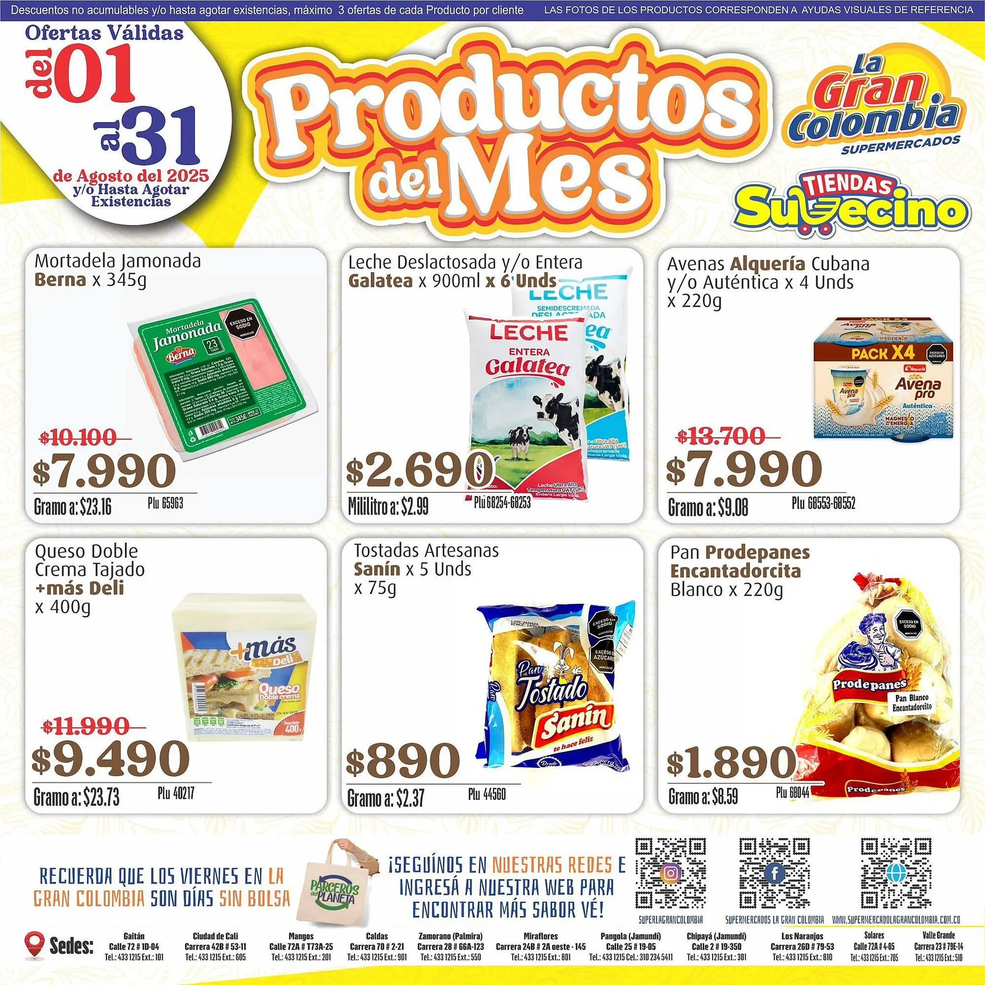 Catalogo de Catálogo La Gran Colombia 1 de agosto al 31 de agosto 2025 - Pag 3